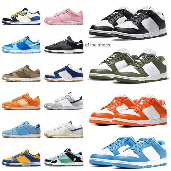 

2023 2023 og original og dunks casual shoes malachite sb men triple pink la dodgers grey fog ucla dunkes low trainers white panda sneakers m, Black
