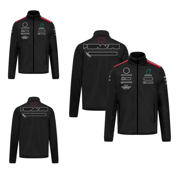 

2023 new f1 racing suit team jacket long-sleeved outdoor warm fan coat for men in autumn and winter