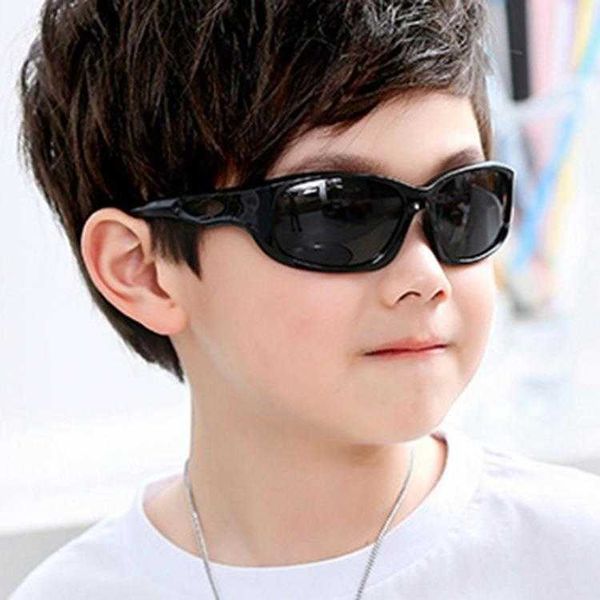 

childrens outdoor cycling sunglass sun glasses boys and girls cute anti, Blue