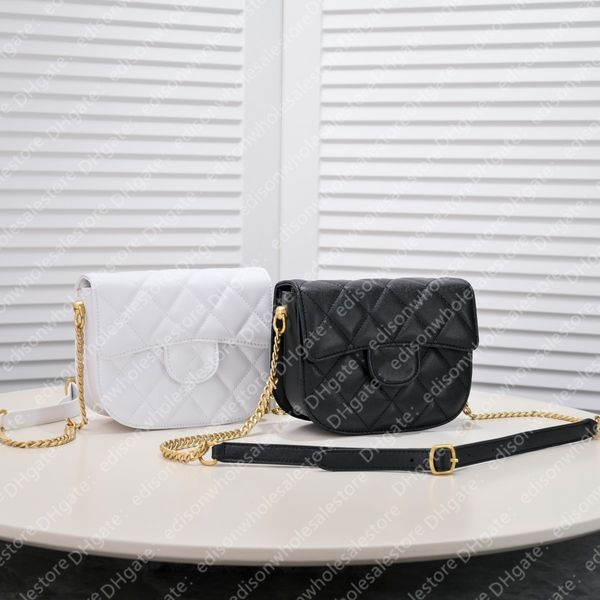 

new fashion 23 luxury goods 20cm shoulder bag designer bags woman caviar leather crossbody bags high-end chain bagss lady purse