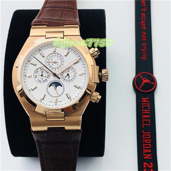 

2023new v factory produced classical combination of watch 42 mm diameter with 1136qp movement sapphire crystal glass mirror 316l fine steel, Slivery;golden