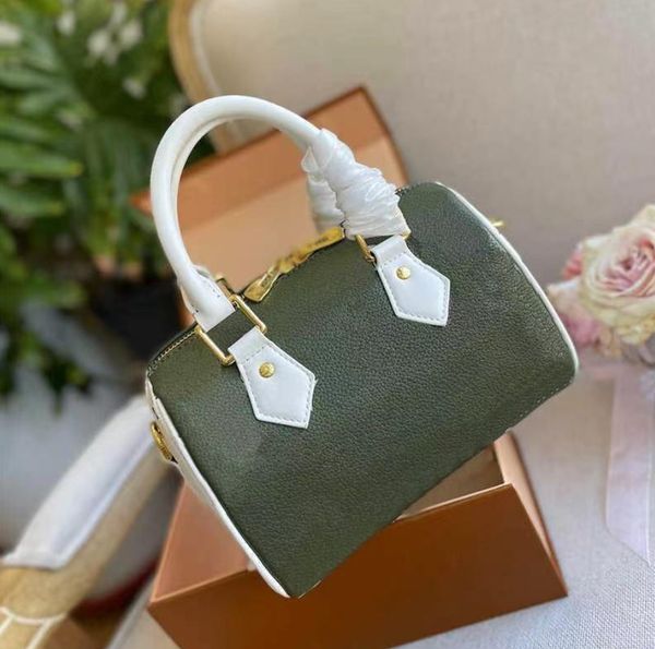 

quality shoulder bag 20 speedy purse boston totes designer pillow handbags women crossbody messenger bags high-capacity classic design m4611