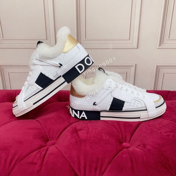 

2023 designer men sneakers women leather sneaker designer lace up classic shoes outdoor casual shoes size35-45, Black