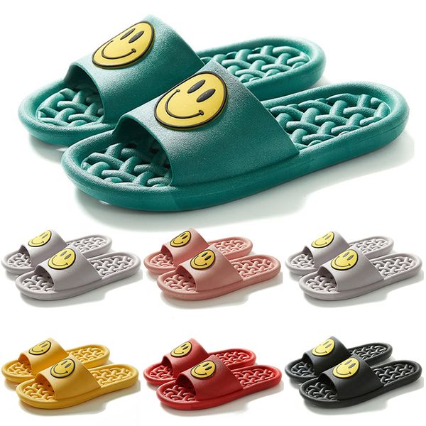 

2023 men women summer sandals mens outdoor slippers beach waterproof slide purple yellow dark blue womens indoor shoes, Black