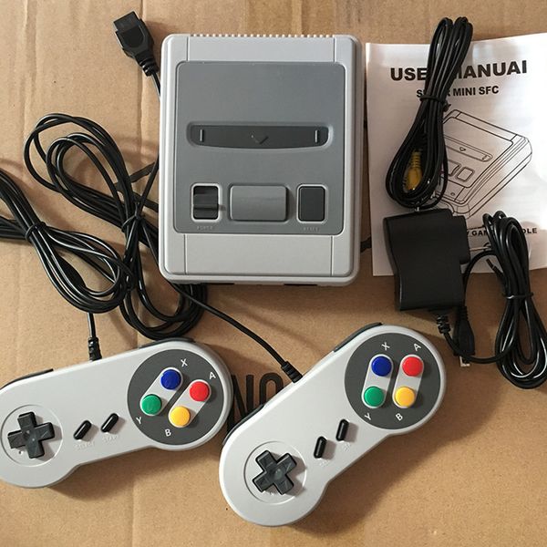 

nostalgic host mini classic retro game players 8 bit 620 tv video game console for snes games consoles av output with retail packing dhl fre