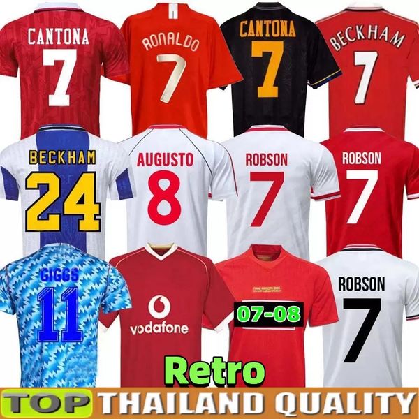 

soccer jersey final retro 2002 football giggs scholes beckham cantona solskjaer keane 04 06 07 08 09 98 99 90 92 94 96 86 88 nistelrooy kean, Black;yellow