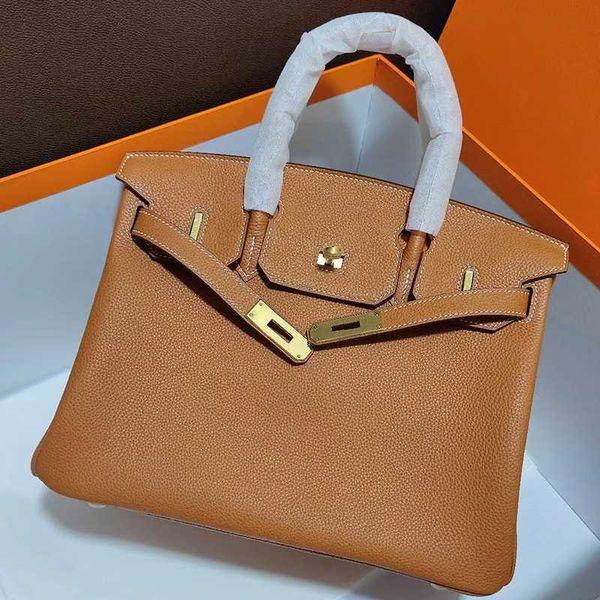 

bag birkins designer togo calfskin lychee leather women's buckle handbag cz