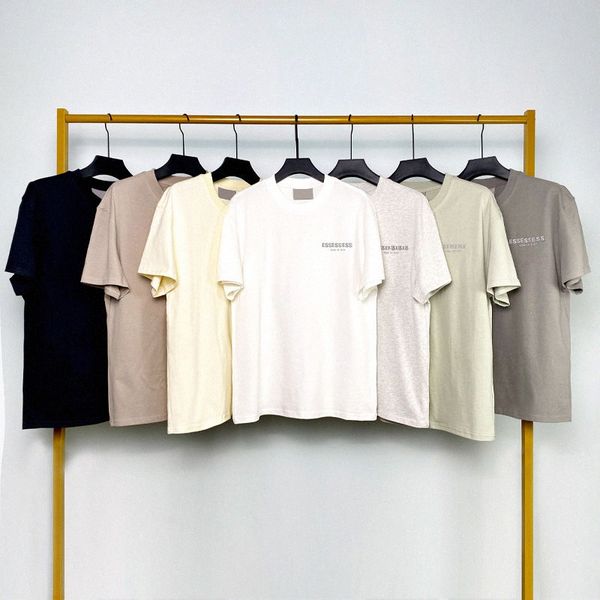 

designer mens t shirts womens short sleeve chest letter print high street loose oversize casual t-shirt 100% cotton men women tshirts to 2xl, White;black