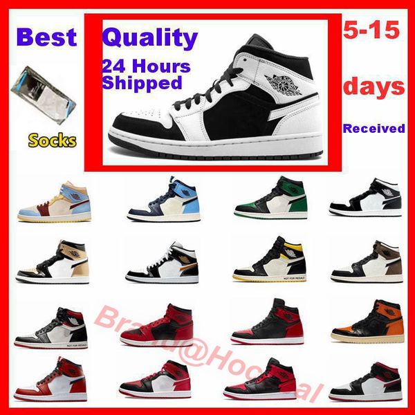 

jumpman 1 og 1s shoes retro basketball mens lost found ts university blue bred heritage ho0925 brotherhood gorge green dark men hococal, Black
