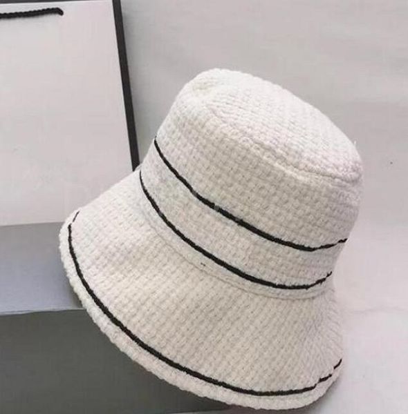

2023 fashion bucket hat women men baseball caps beanie casquettes white fisherman buckets hats patchwork autumn winter wide brim hats wool c, Blue;gray