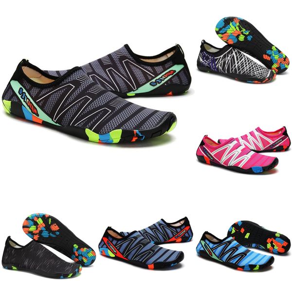 

men women 2023 shoes shoes ater antiskid yellow orange swim black grey diving outdoor barefoot quick-dry size eur 36-45
