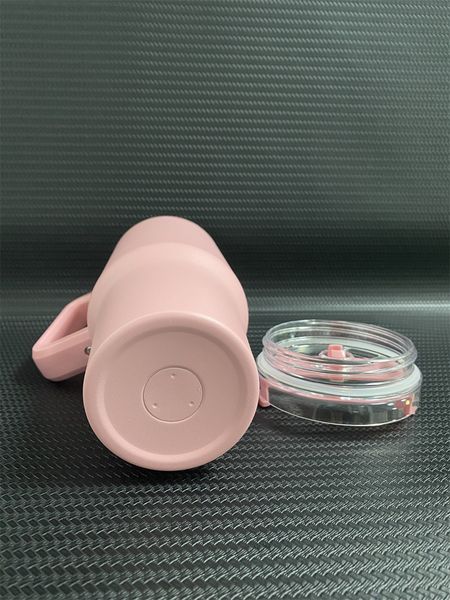 

40oz Tumblers With Handle Insulated Stainless Steel Lids Straw Car Travel Mugs Coffee Tumbler Termos Cups with, Yellow