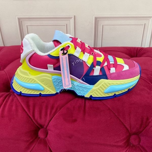 

2023 designer boots man casual shoe splicing shoe sneakers wholesale price trainers sneaker, Black