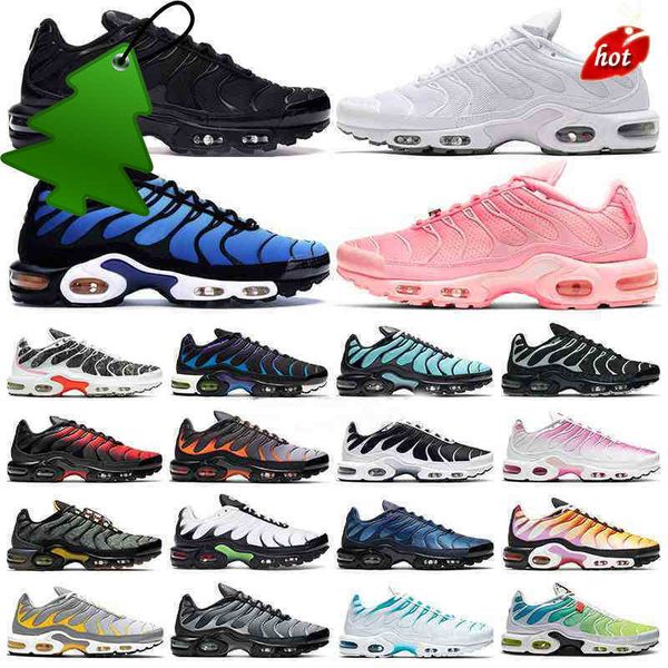 

plus kd tn men running shoes outdoor sneakers atlanta kaomoji triple white volt red black gradient oreo hyper blue web crater