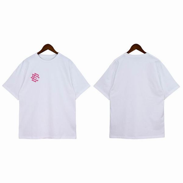 

women's t-shirt eric emanuel ee summer new men's women's casual shirt advanced design women's loose shirt cotton fashion, White