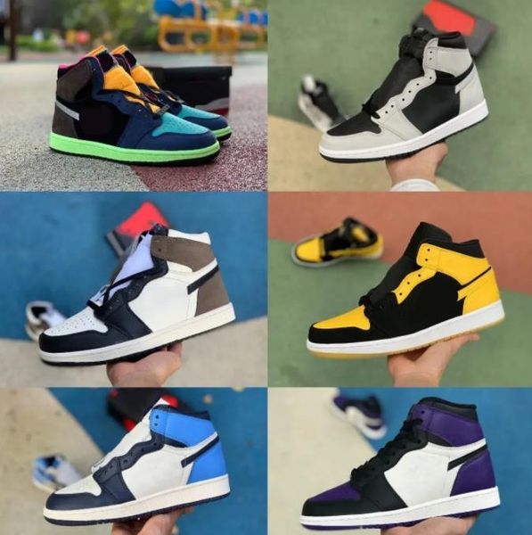 

basketball shoes designers 1 1s sports jumpman men women turbo green twist obsidian bio hack fearless pine green dark mocha stage haze train