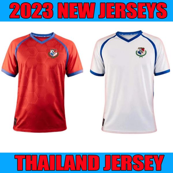 

panama socer jerseys large size s-4xl 2023 home red away white 23 24 national team football shirts eric davis alberto quintero men thailand, Black;yellow