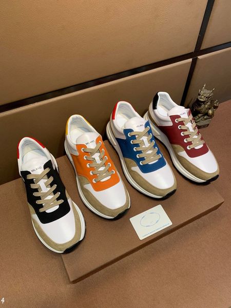 

p22/5model designer men shoes sneakers leather casual shoe outdoor leisure sneakers non-slip footwear men vulcanized shoes zapatos de hombre, Black