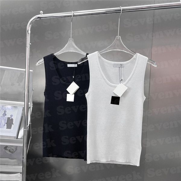 

womens knits t shirts tank sleeveless woman tees embroidery slim sports yoga vest shirt design summer lady short, White