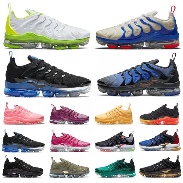 

plus tn mens running shoes usa knicks bubblegum yolk yellow white volt atlanta triple black red royal cherry pure platinum fresh m294m