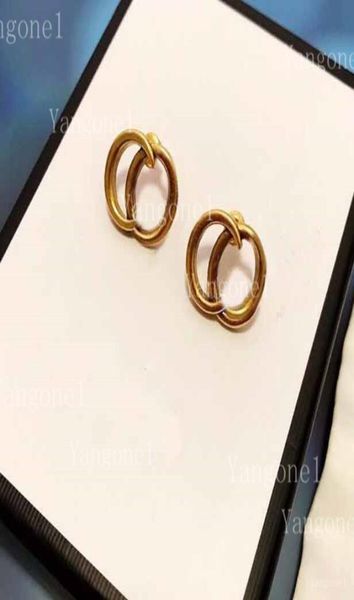 

fashion letter pearl earrings stud for lady women party wedding lovers gift engagement jewelry fors bride8007557, Golden;silver