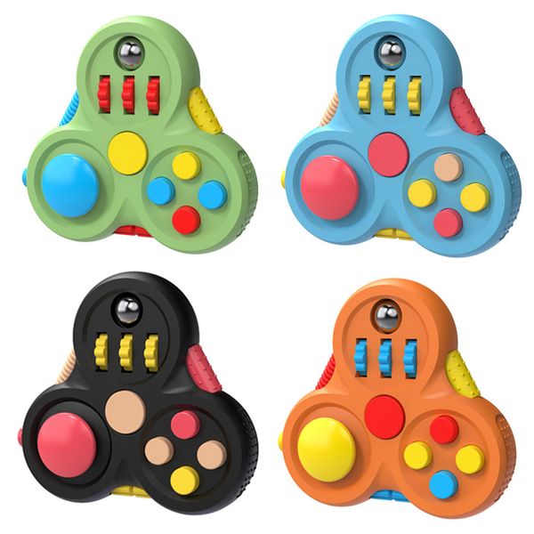 

Fidget Pad Finger Sensory Toy Creative Gamepad Fun Cube Push Button Handle Hand Controller Stress Relief Decompression Toys Anxiety Reliever