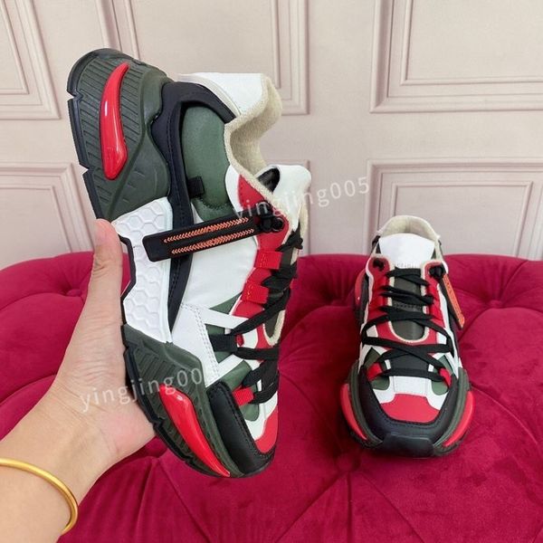 

casual shoes designer lace-up womens sneaker travel leather fashion lady flat running trainers letters woman shoe platform men sneakers, Black