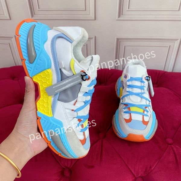 

2023casual shoes men women sneakers luxury platform shoe triple white black leather suede dream blue pink grey gold outdoor trainers