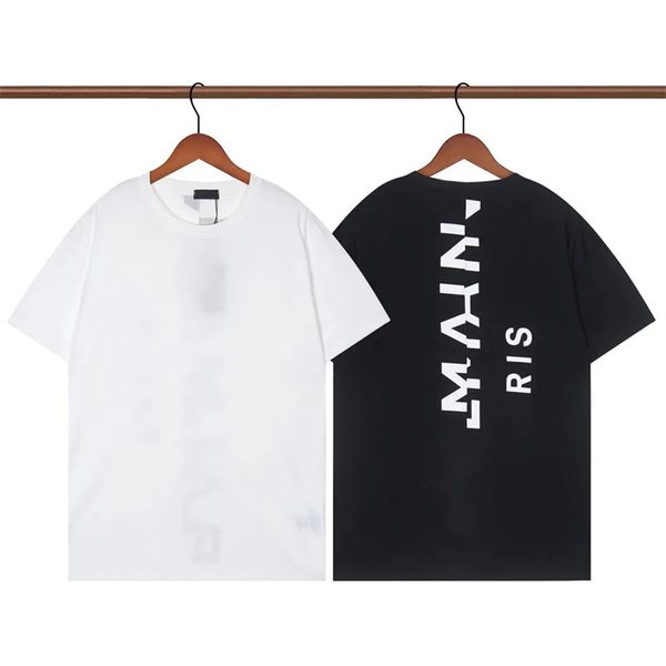 

summer mens designer t shirt casual womens tees with letters print short sleeves sell luxury men hip hop clothes asian yardage m-xxxl oversi, White;black