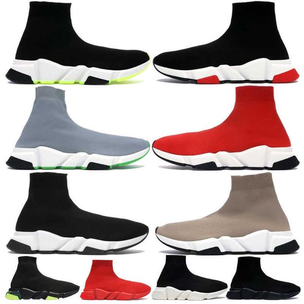 

fashion sock dress shoes women men casual platform knitted lightweight high cut socks shoe size 36-45