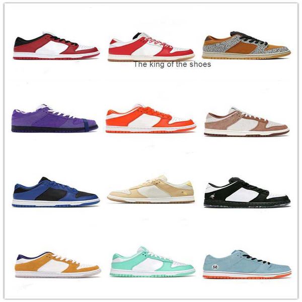 

2023 2023 og sb dunks lows designers shoes men women running shoes white black unc coast green glow syracuse purple pulse laser orange