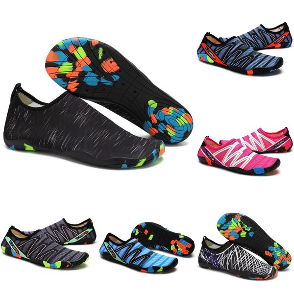 

shoes men women ater shoes 2023 antiskid grey orange swim green diving outdoor barefoot quick-dry size eur 36-45, Black