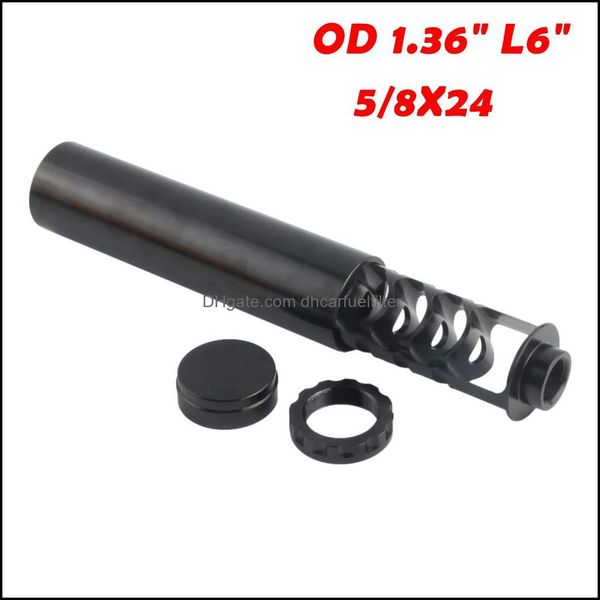 

fuel filter 6l 1.36od 1/2x28 or 5/8x24 fl aluminum alloy spiral single core monocore soent trap cleaning tube napa 4003 drop delive dh8lu