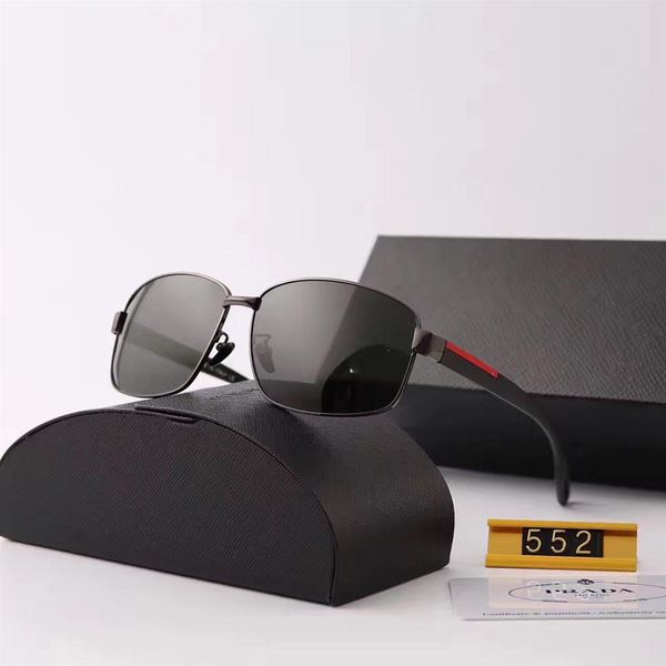 

2021 luxury new brand polarized sunglasses men women pilot sunglasses uv400 eyewear glasses metal frame polaroid lens 5922275p, White;black