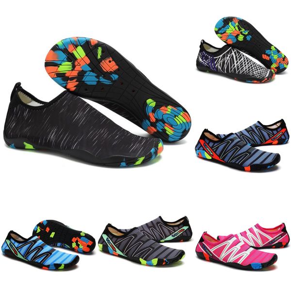 

women shoes men shoes 2023 ater antiskid yellow orange swim green grey white diving outdoor barefoot quick-dry size eur 36-45, Black