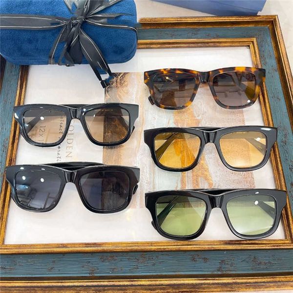 

sunglasses 2023 new family's new fashion personality square star slimming sunglasses gg1135s, White;black