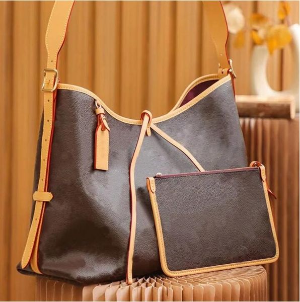 

carryall mm shoulder handle bag m46197 m46203 carry all handbag with zipped pouch shopping bag large capacity