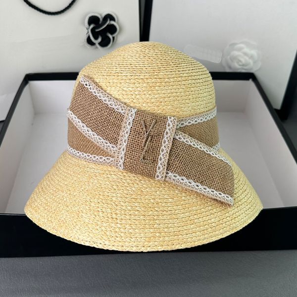 

2023 brim wide hats bucket hats designer hat cap women hats caps straw hat fashion bucket hat luxury cap wide brim sun hats buck, Blue;gray