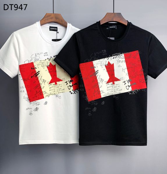 

dsq phantom turtle men's t-shirts mens designer t shirts black white back cool t-shirt men summer italian fashion casual street t-shirt, White;black