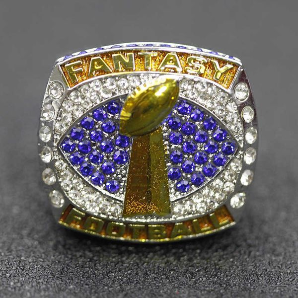 

2022 dream football champion ring side mvp design, Silver