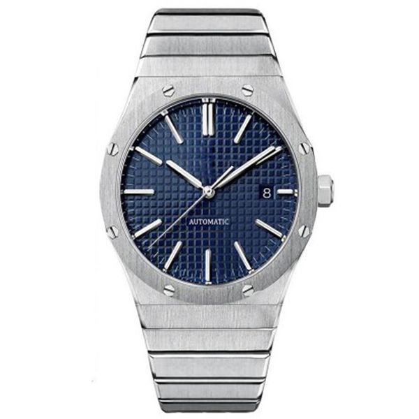 

mens watch automatic mechanical movement men watches sapphire glass waterproof stainless steel transparent back male w223q, Slivery;brown