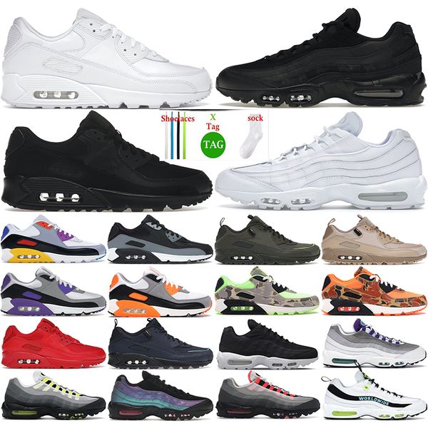 

2023 men women tn fashion shoes casual shoestriple black worldwide pack white black cool grey white 95s trainers tennis