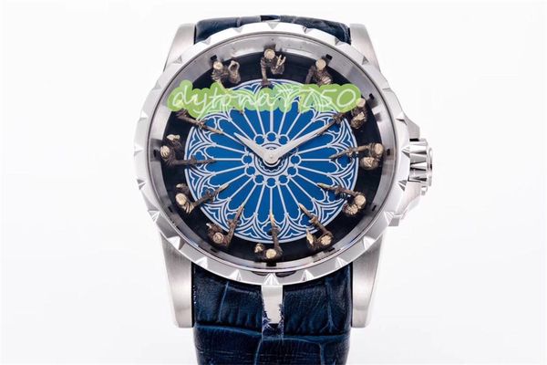 

2023new zz factory watch v2 edition king series twelve round table limited color disk, knight dial upgraded to bronze color, the legendary d, Slivery;golden