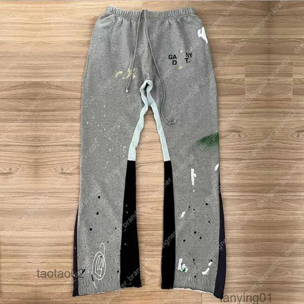 

men pants galleries sweatpants depts speckled letter print mens womens couple loose versatile casual pantsw0zt68da6qan, Black