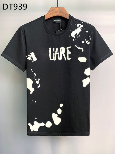 

dsq phantom turtle men's t-shirts mens designer t shirts black white back cool t-shirt men summer italian fashion casual street t-shirt, White;black