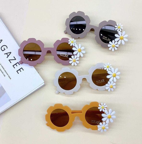 

personality kids sunglasses korean fashion trend baby travel concave shape, Blue