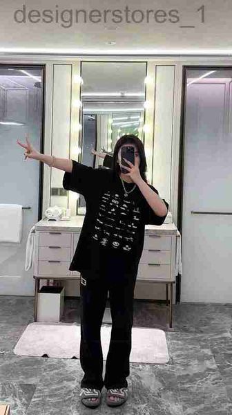 

women's t-shirt designer collection short-sleeved t-shirt os loose half sleeve bb90, White