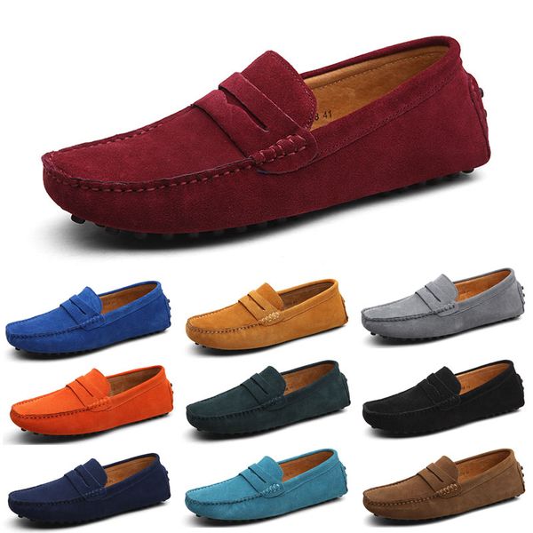 

men casual shoes espadrilles triple black navy brown wine red taupe sky blue burgundy mens sneakers outdoor jogging walking fifty three