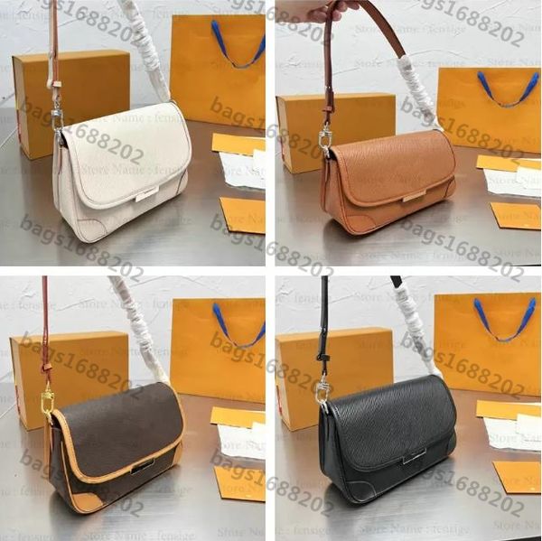 

grain cowhide buci women shoulder handbag purse bag old flower tote bag epi leather detachable strap louise viuton vutton fashion letters de