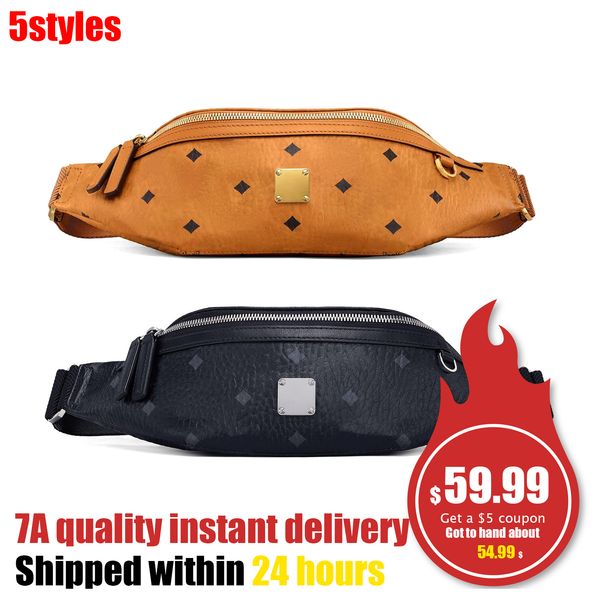 

designer women's mc belt bum bag luxury crossbody waist bags handbags tote zipper genuine leather nylon shoulder mens wallets clutch ch